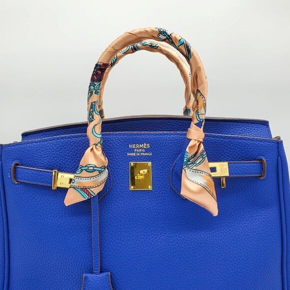 Peach Skinny Scarf | Hand Bag, Neck Scarf (2 pieces) - Color Set #10 / Brand NEW - Picture 7 of 12